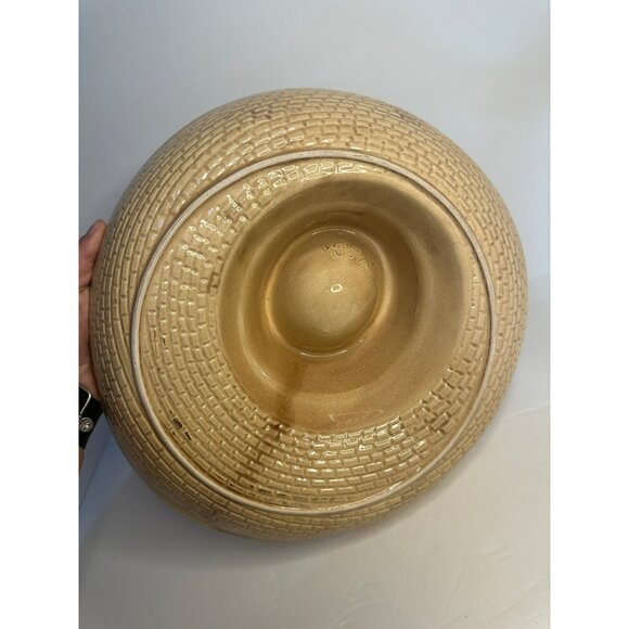 VINTAGE Western Pottery Ceramic Sombrero Hat Chips/Salsa Dish Decorative Party - Picture 7 of 8